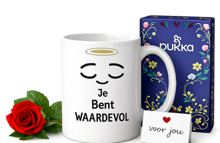Je Bent Waardevol – Thee & Rust Gift Bundel