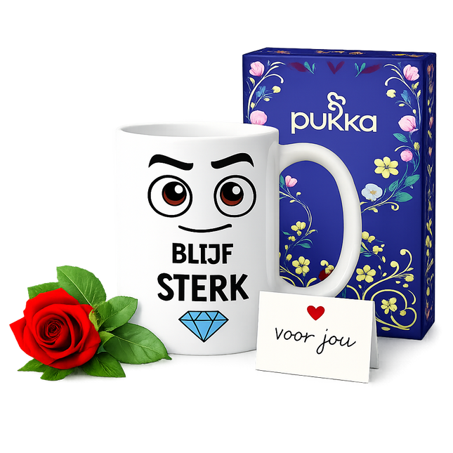 Blijf Sterk - Thee & Rust Gift Bundel